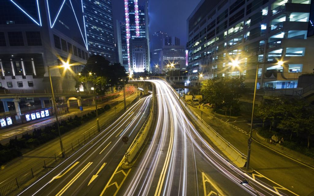 一线城市夜景