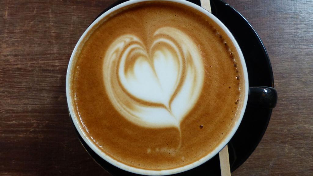 精美的咖啡拉花