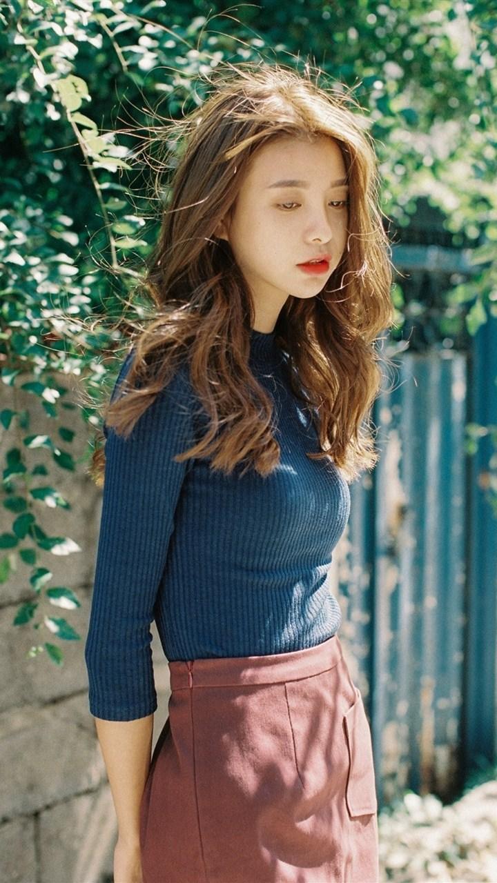 小清新美女唯美户外写真