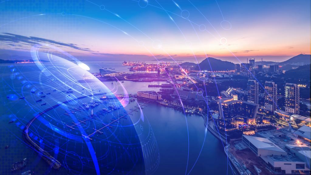 商务大楼城市背景