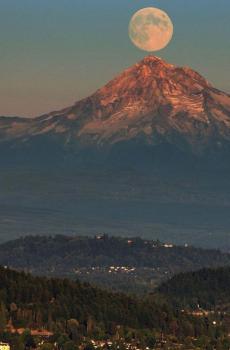 中秋佳节花好月圆风景图片-1