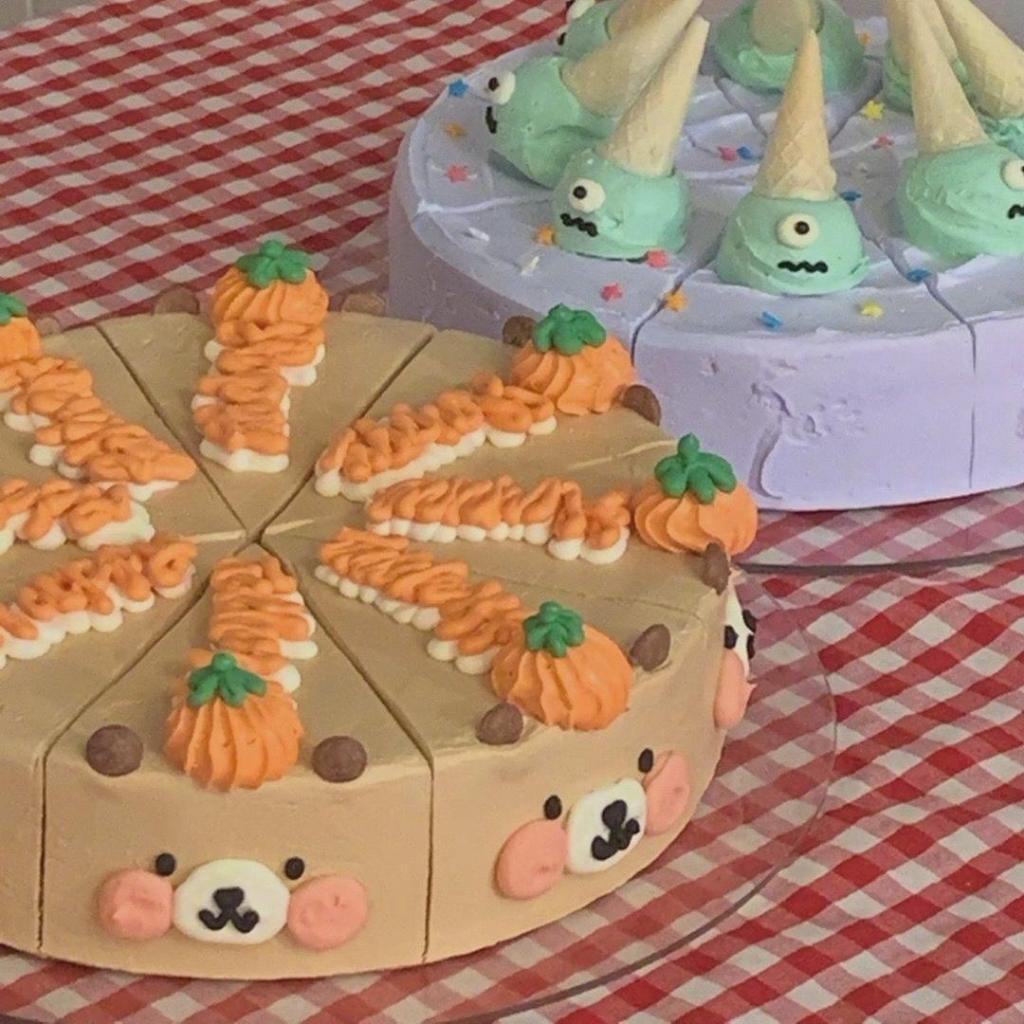 复古可爱奶油蛋糕