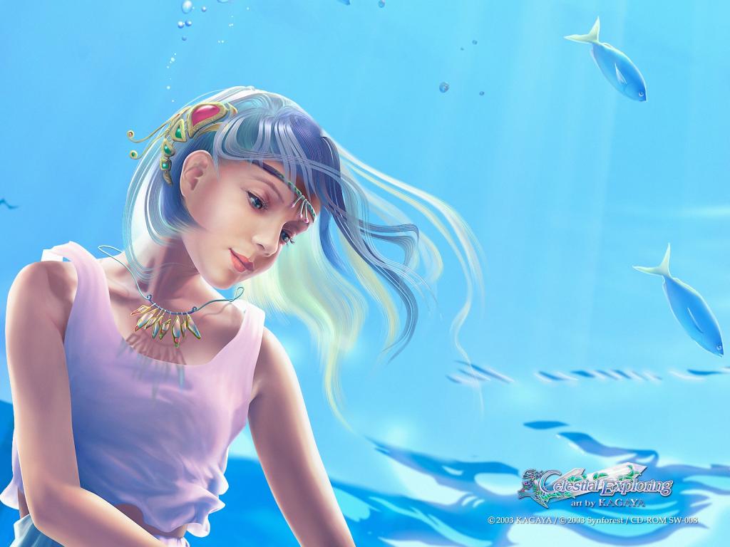 梦幻唯美插画美景