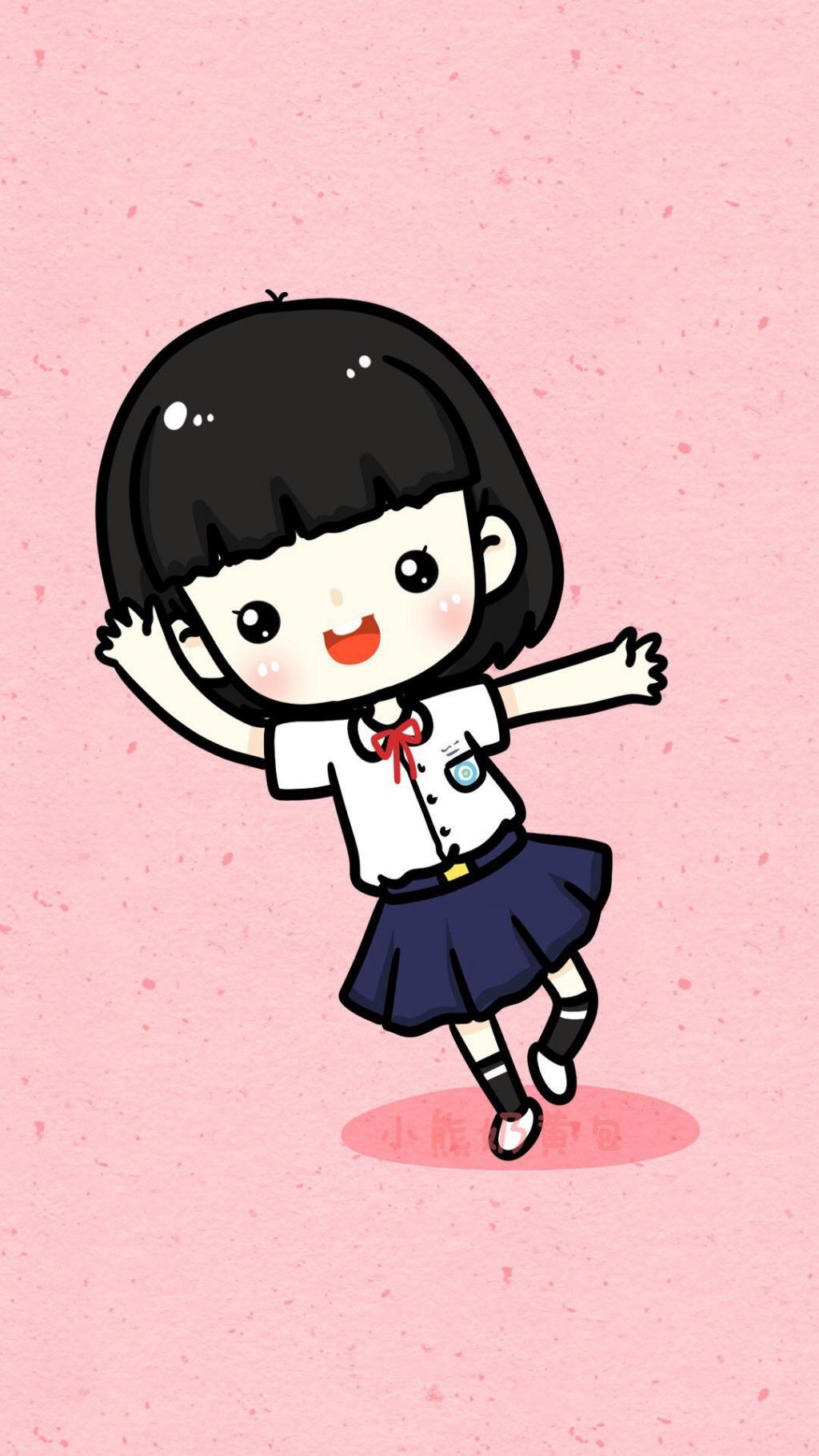 情侣一左一右卡通人物