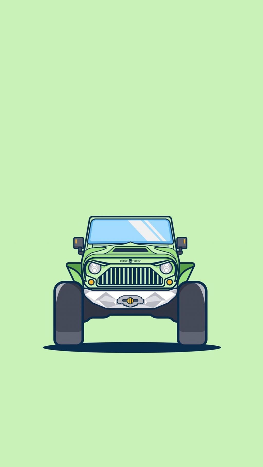 各式各样的卡通汽车