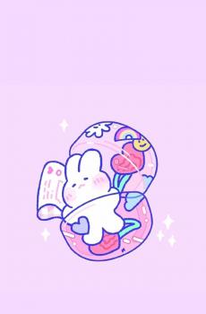 超级可爱的软萌兔-0