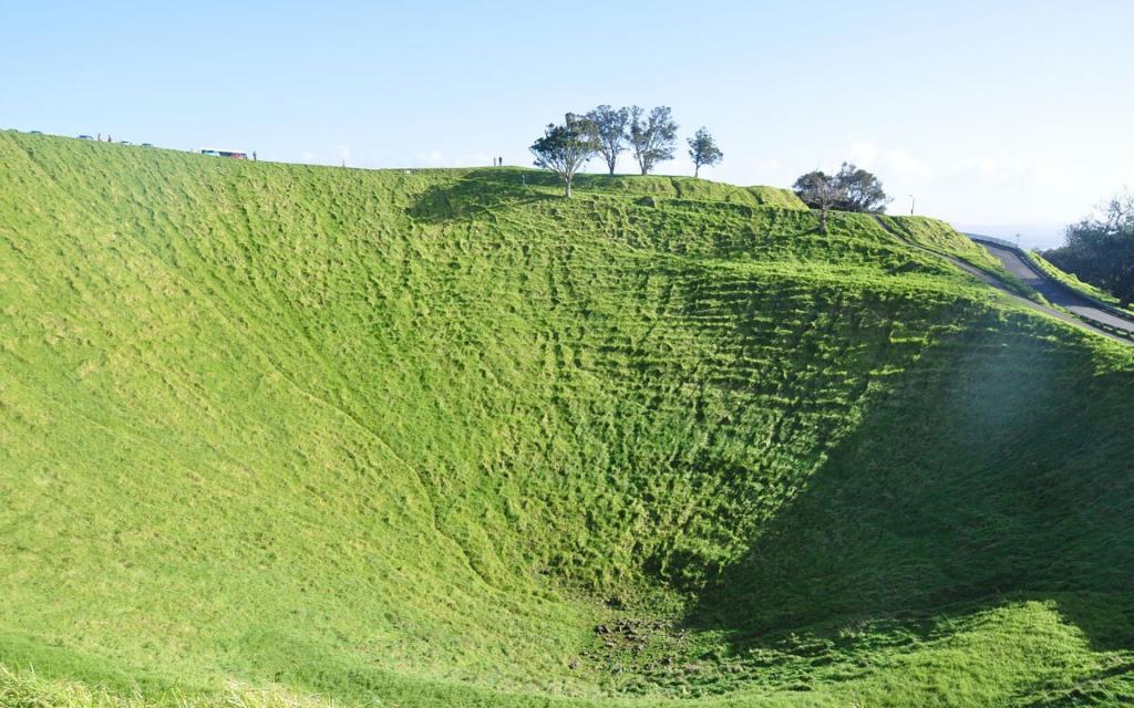 新西兰奥克兰伊甸山风景