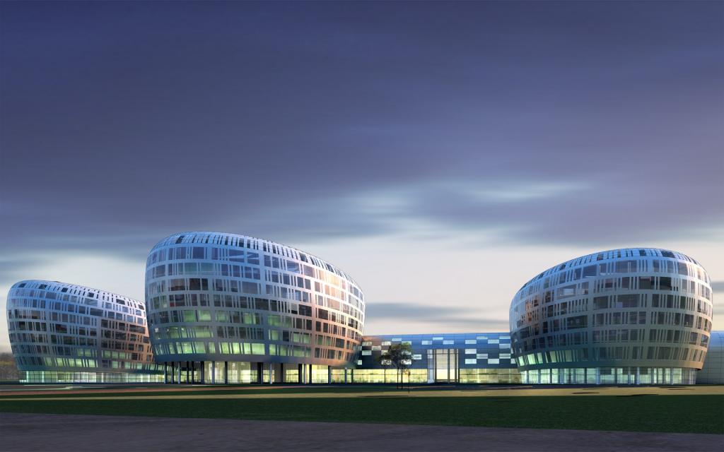 3D建筑园林效果