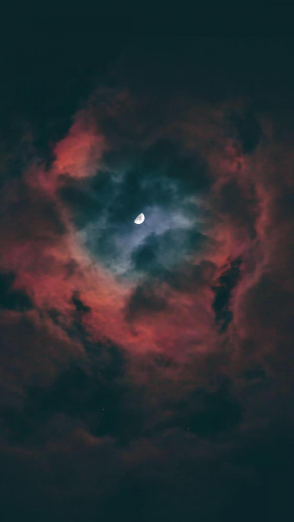 火烧云唯美风光