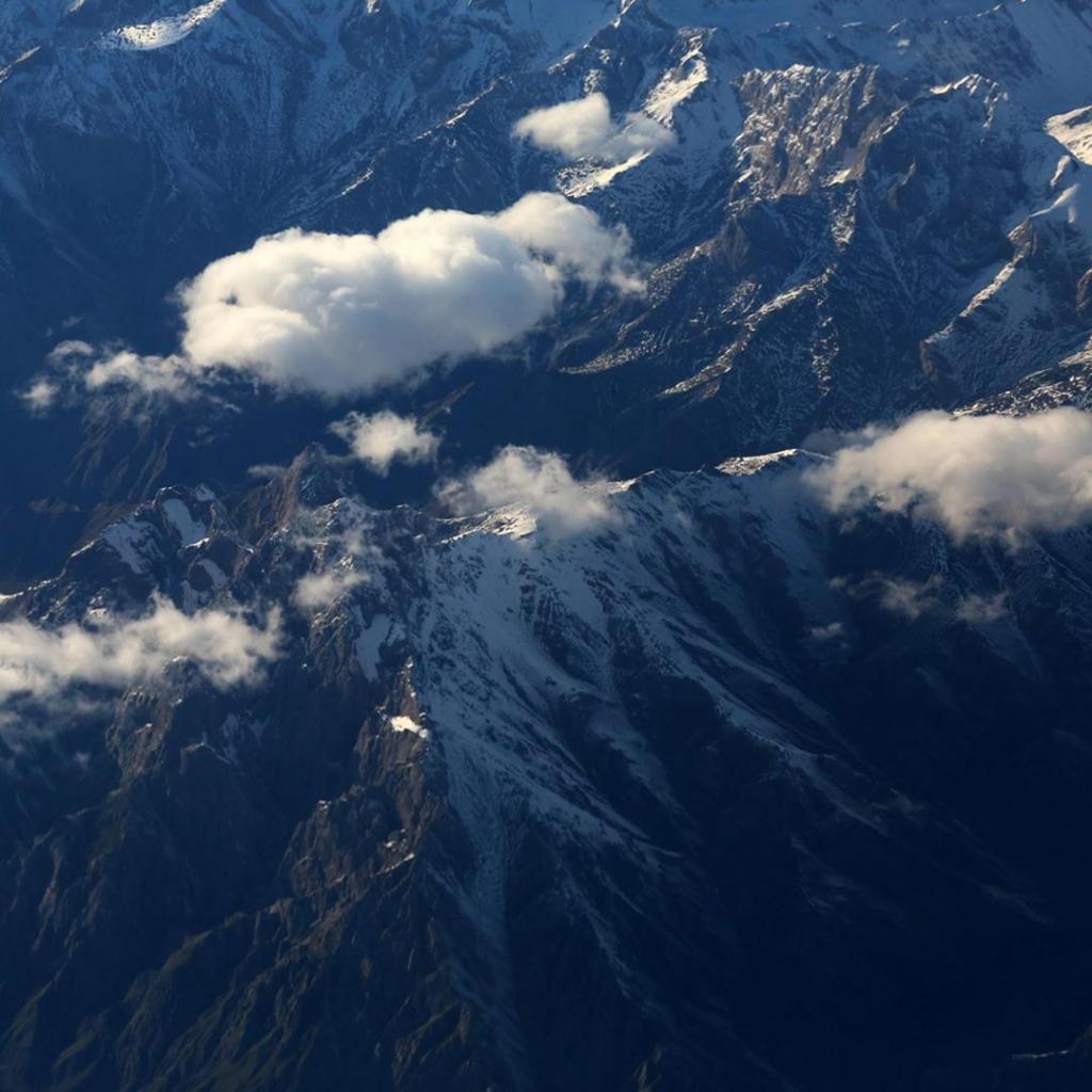 遇见最美的雪山景致