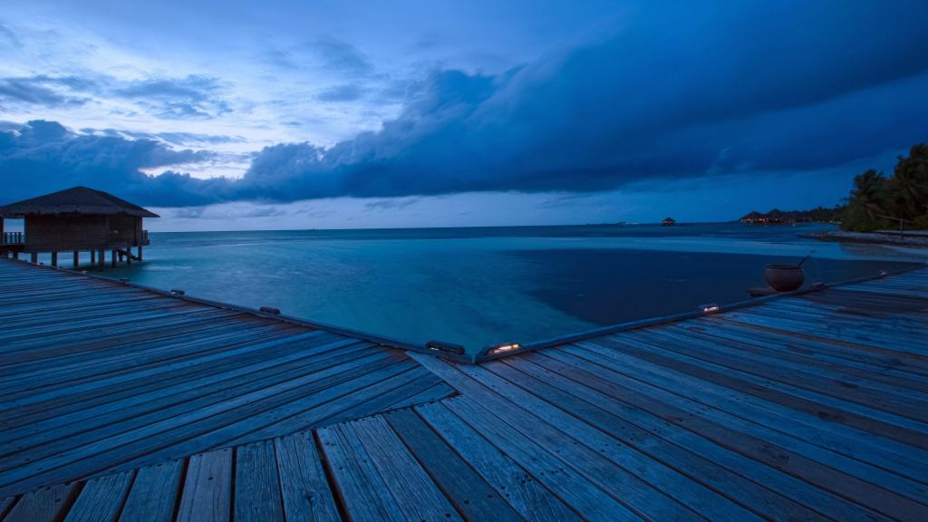 马尔代夫曼德芙岛景色