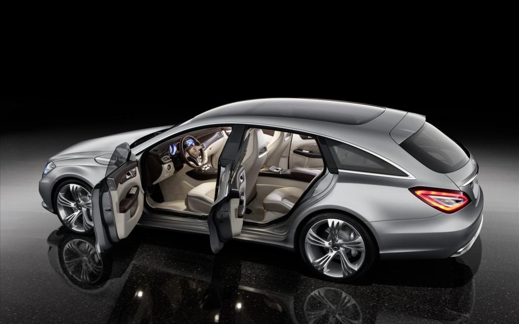 银灰色奔驰概念车