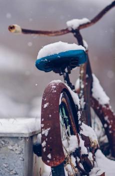 冬日唯美雪景-1