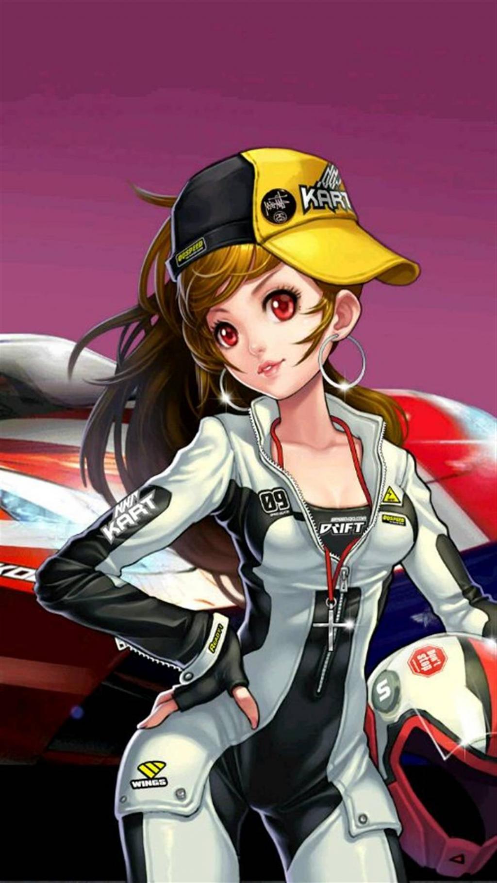 天天飞车游戏美女