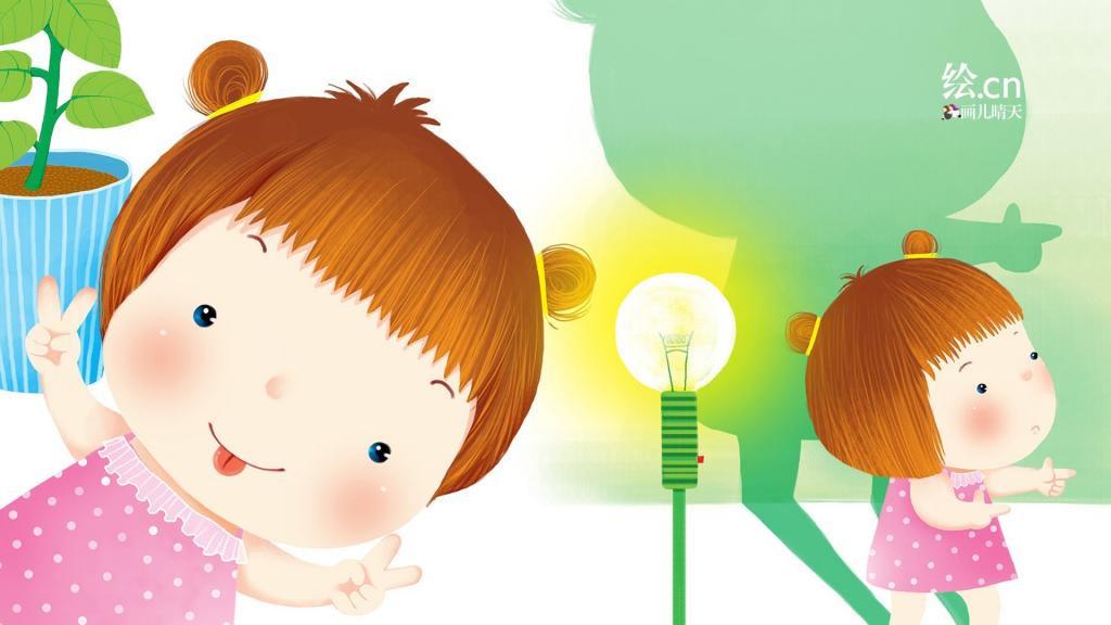 童趣手绘可爱卡通