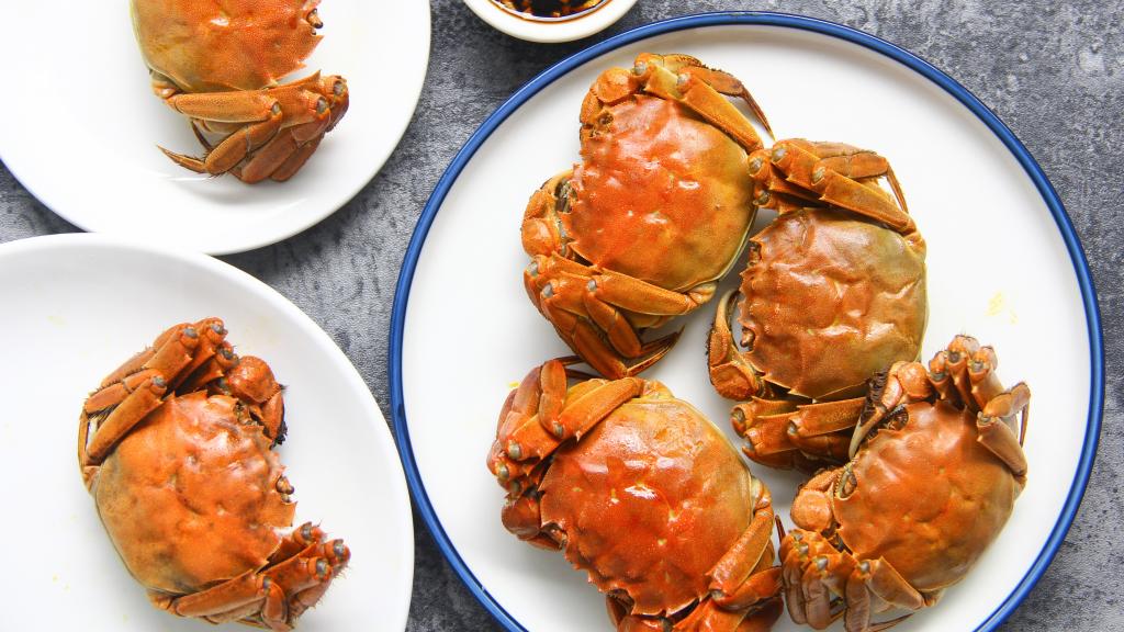 清蒸大闸蟹