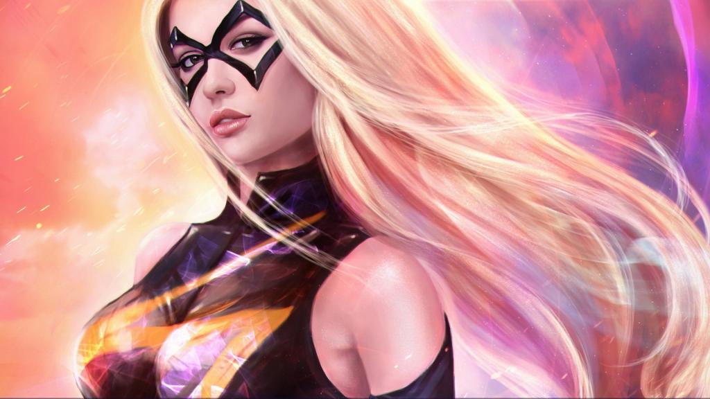 CG动漫原画美女