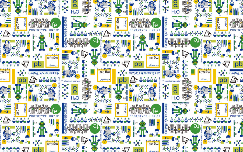 可爱卡通平铺背景