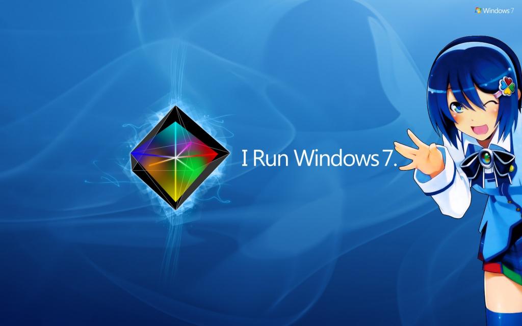 Windows萌娘窗边七美