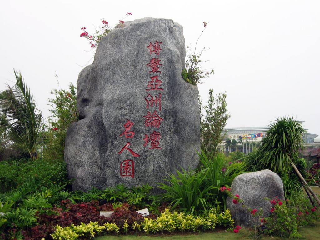 博鳌风光椰子树