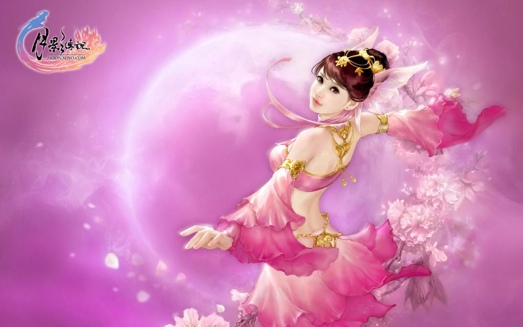 《月影传说》网游人物