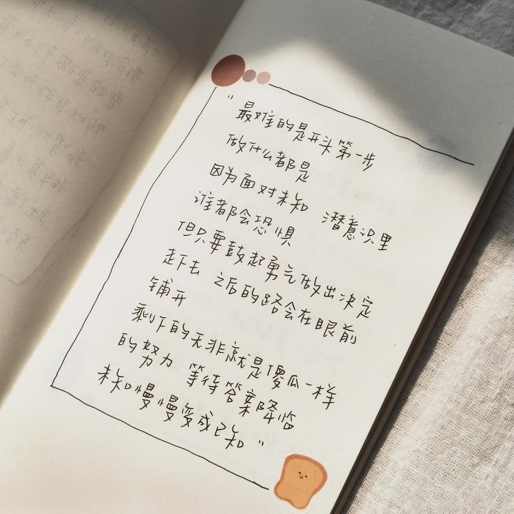 正能量励志暖心文字背景图