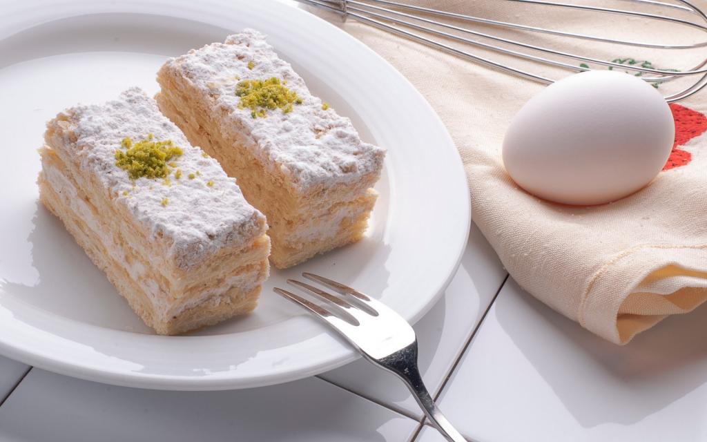 香甜可口的蛋糕