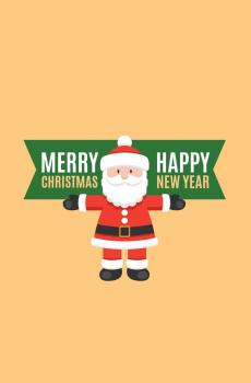 圣诞老人的节日祝福-5