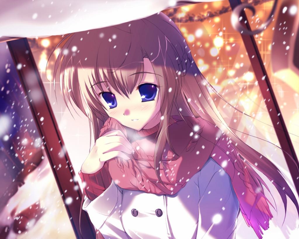 美少女插画图片