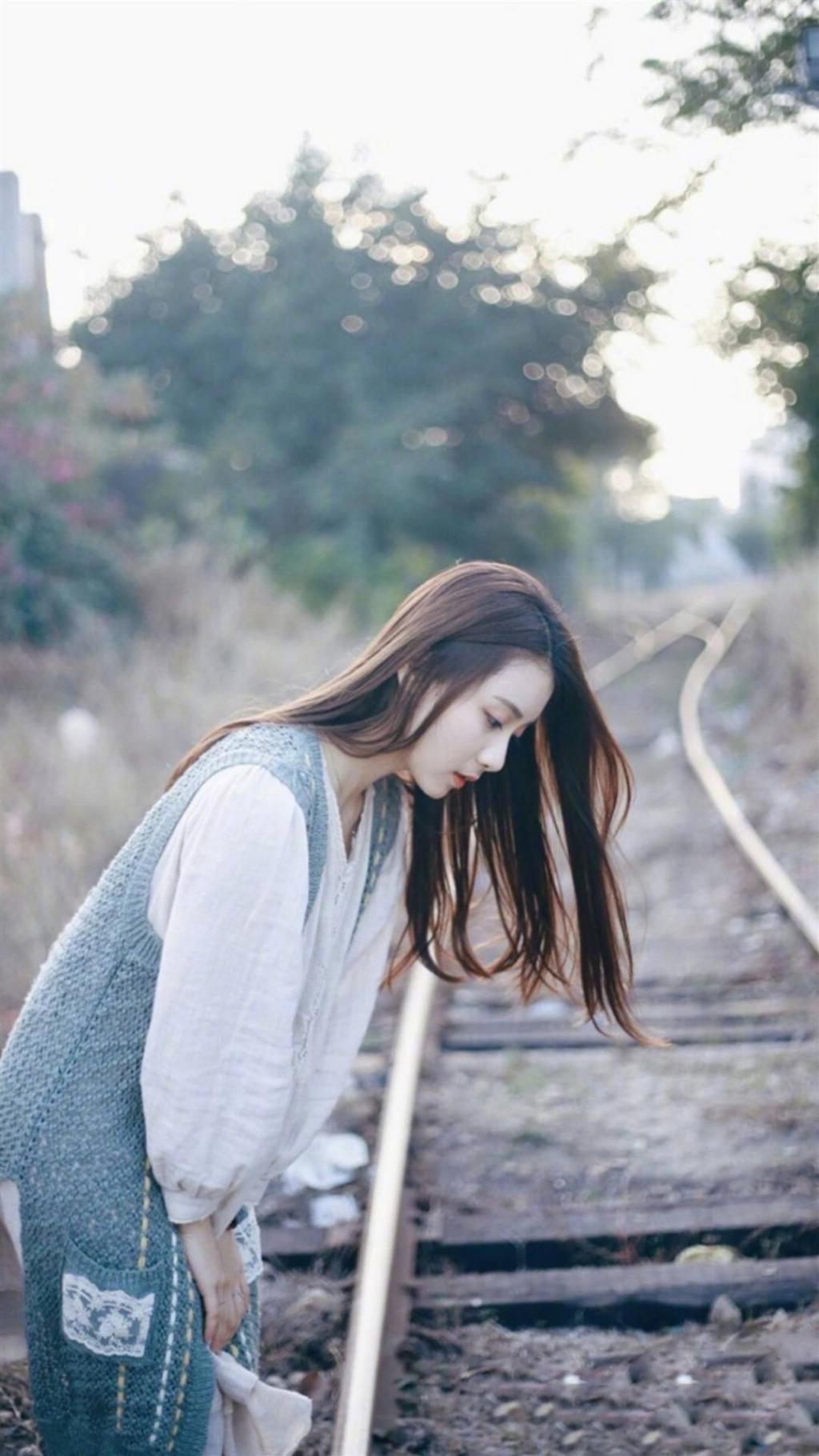 清纯治愈系元气美女