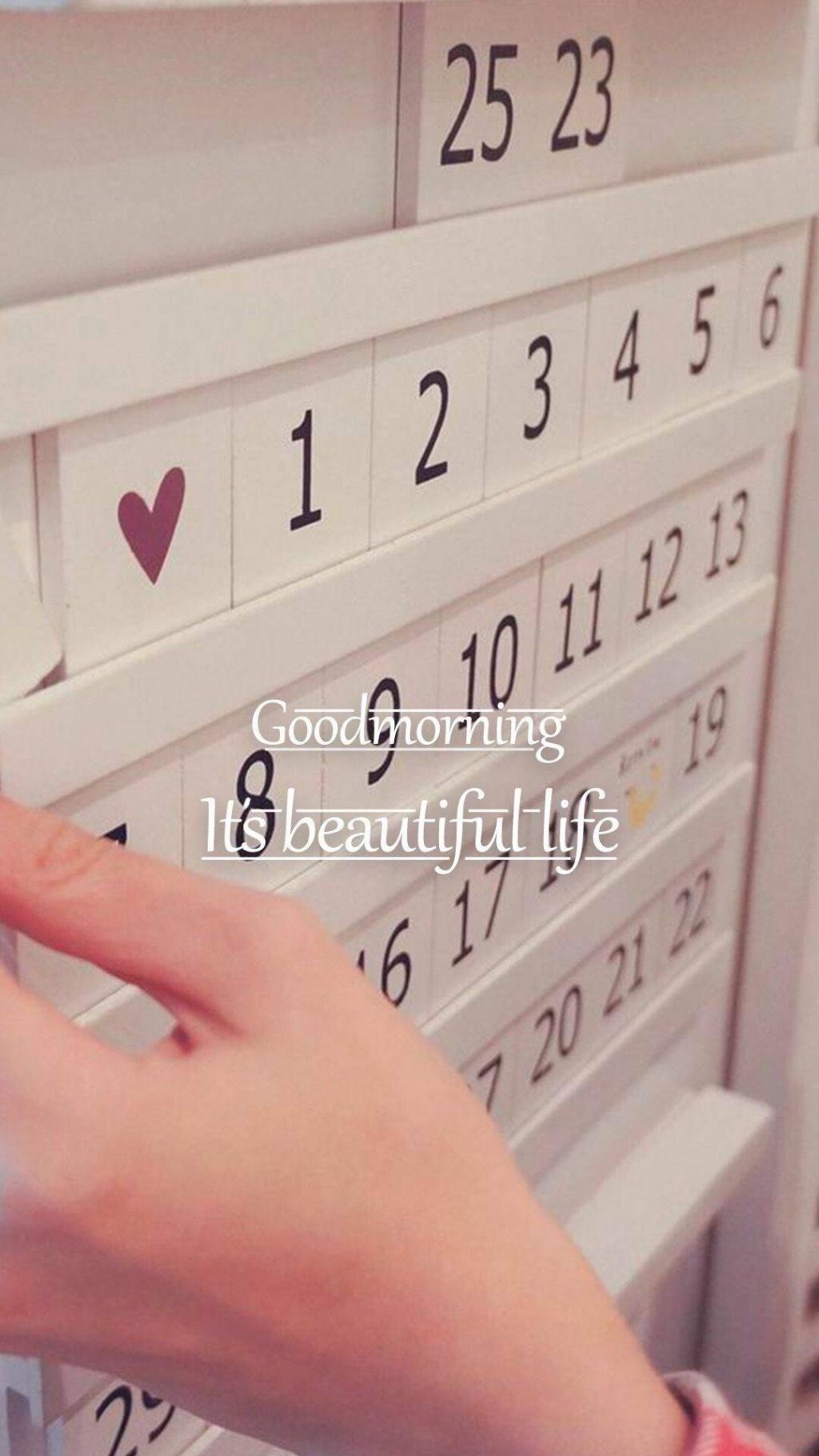 唯美早安英文字母锁屏