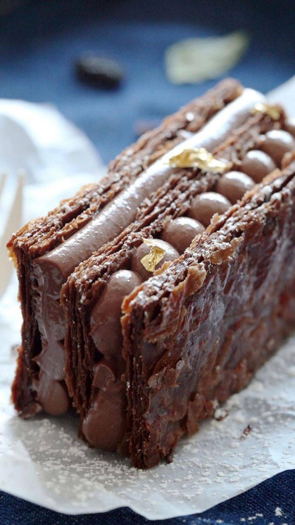 唯美拿破仑蛋糕