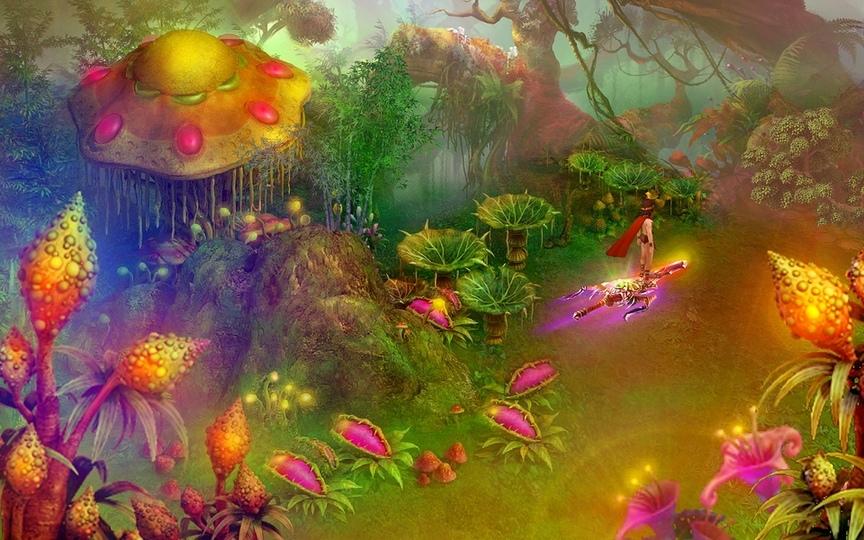 《龙武OL》游戏场景