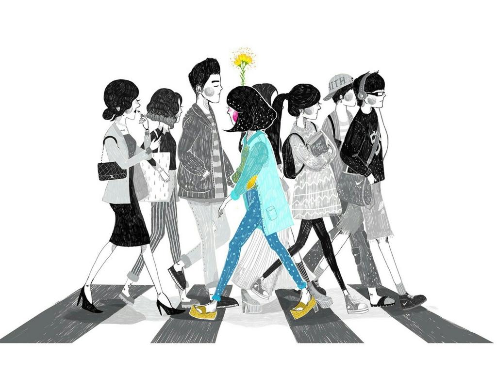 个性艺术设计插画