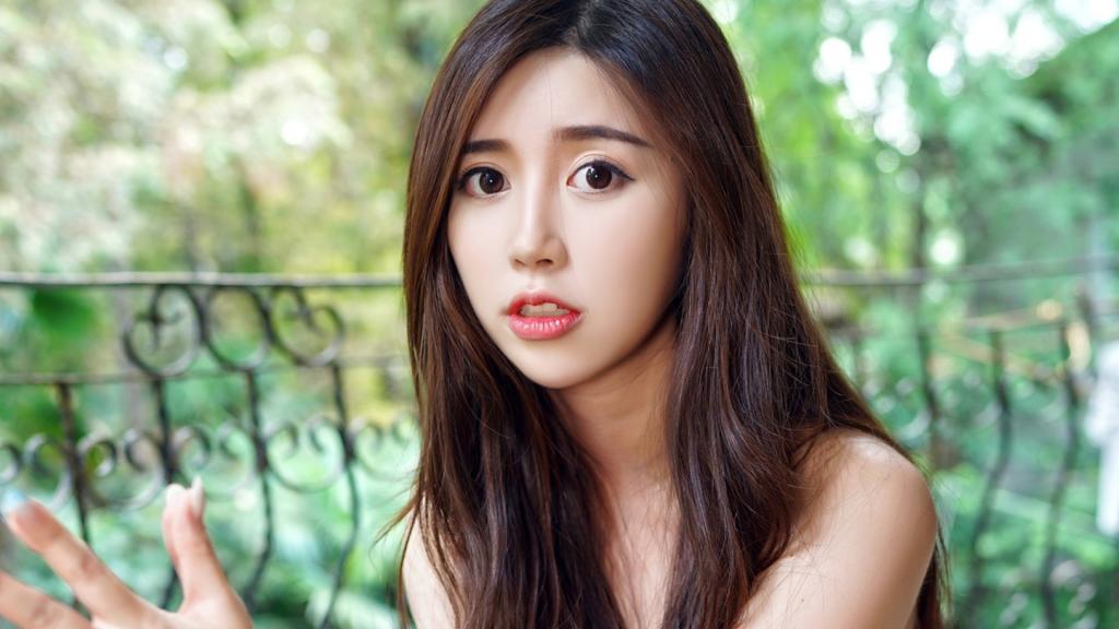 高颜值清新美女