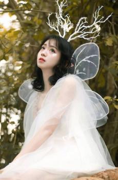 层林鹿仙子写真-2