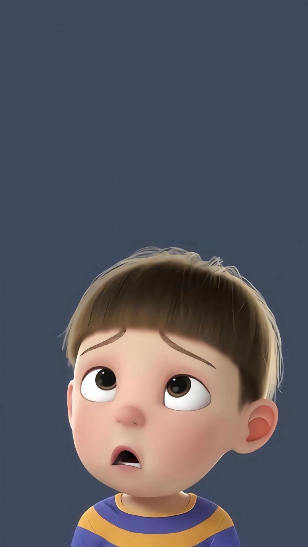 呆萌可爱搞怪男孩创意经典头像