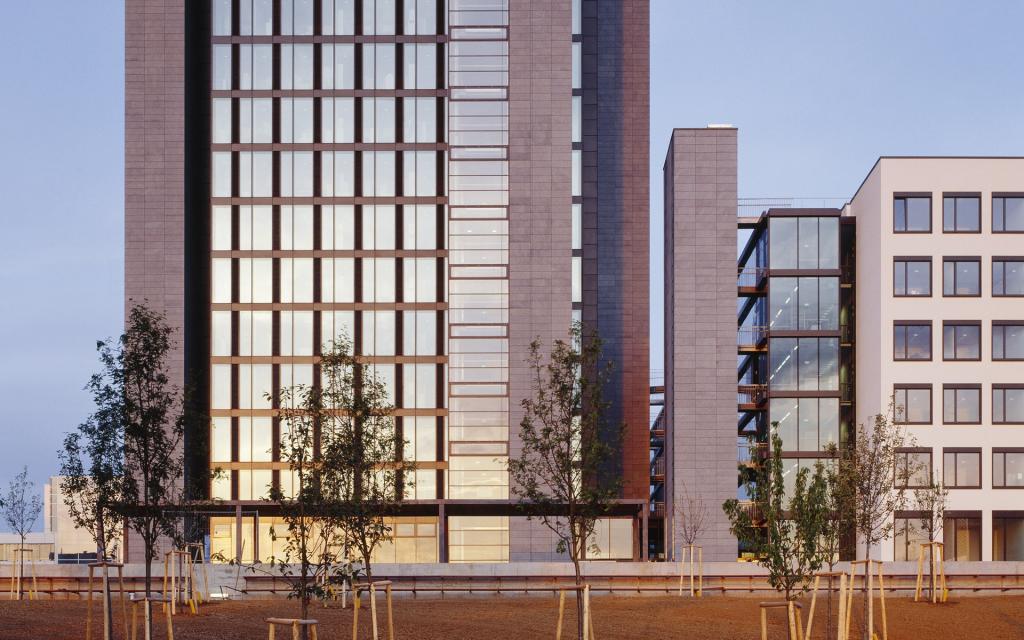 宽屏都市高大建筑大厦