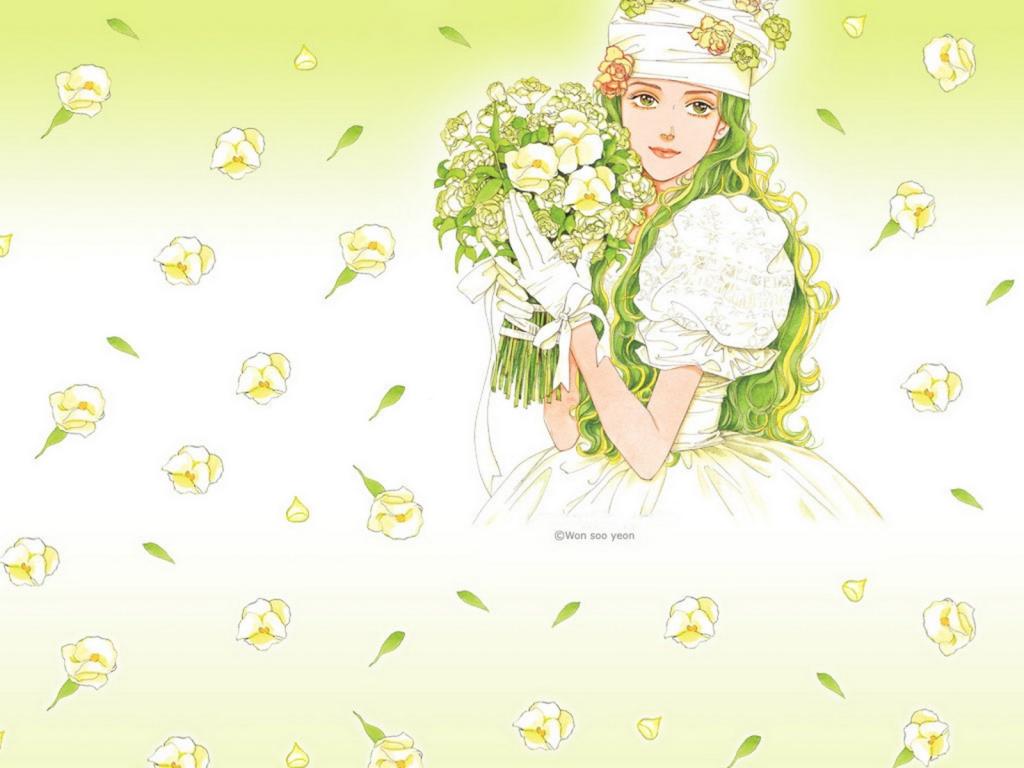 手绘恋爱中的情侣插画