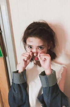 陈瑶气质呆萌可爱时尚写真