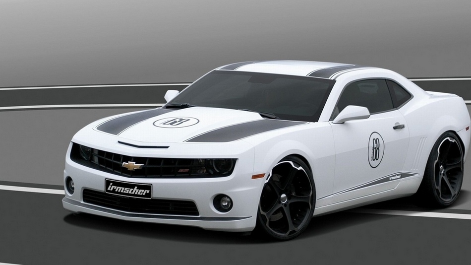 时尚霸气白色法拉利