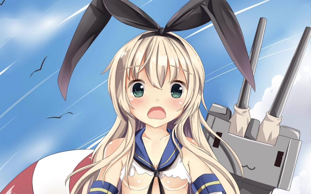 动漫萌娘岛风酱