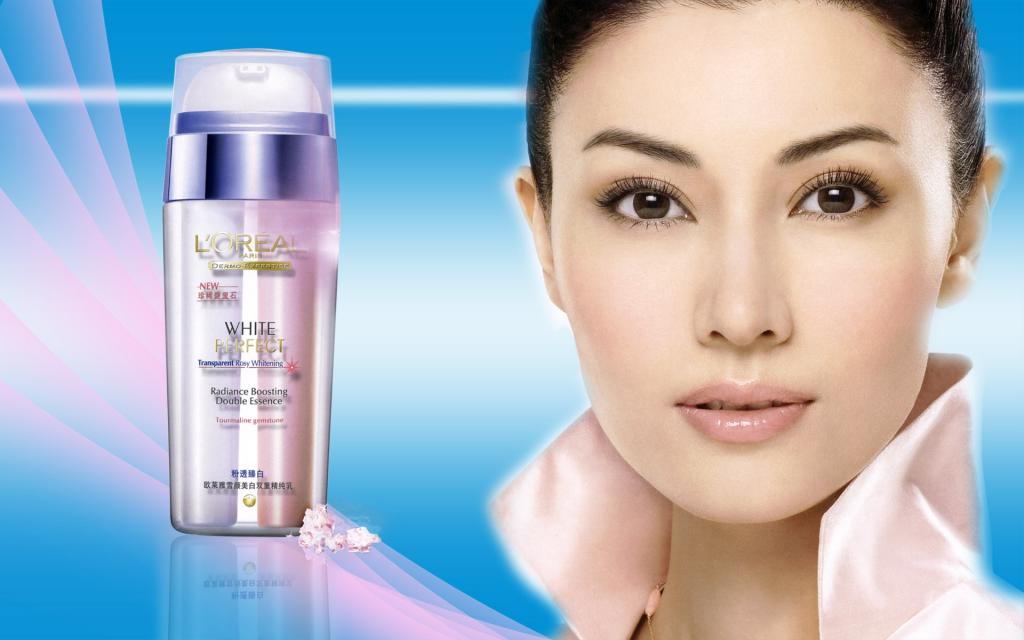 化妆品创意广告