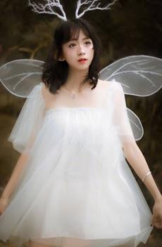 层林鹿仙子写真-3