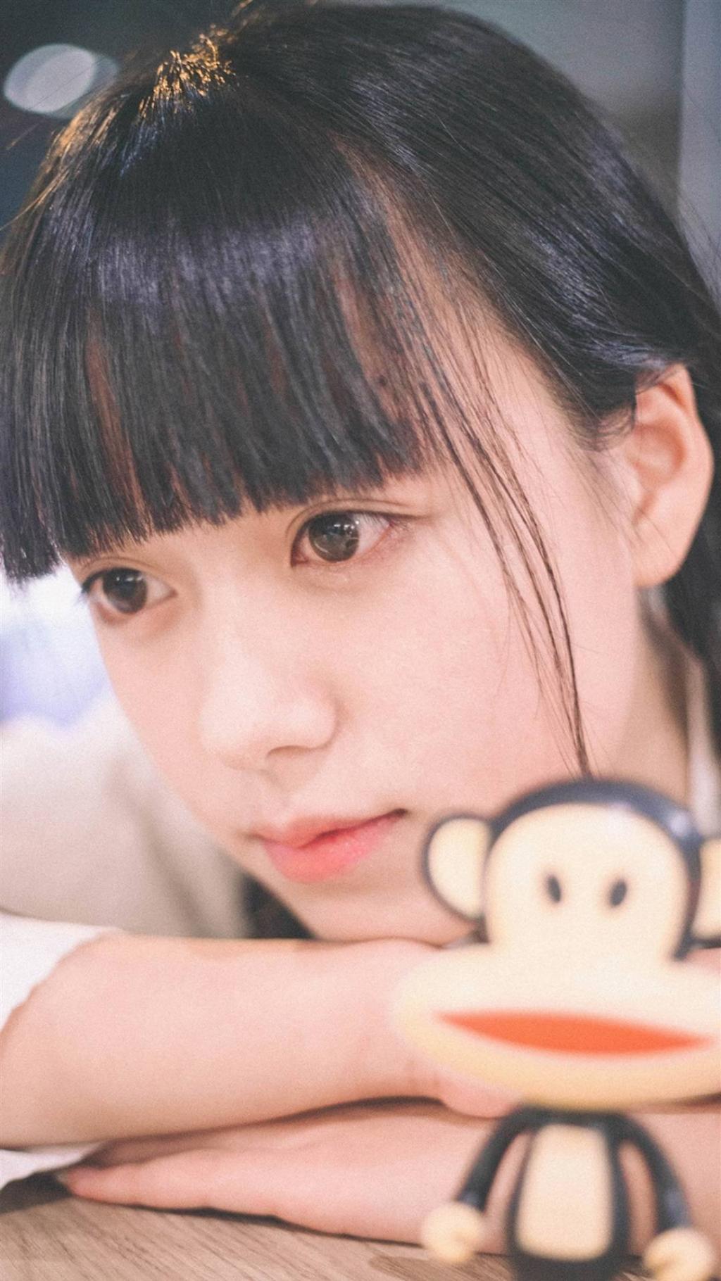 可爱美少女室内写真