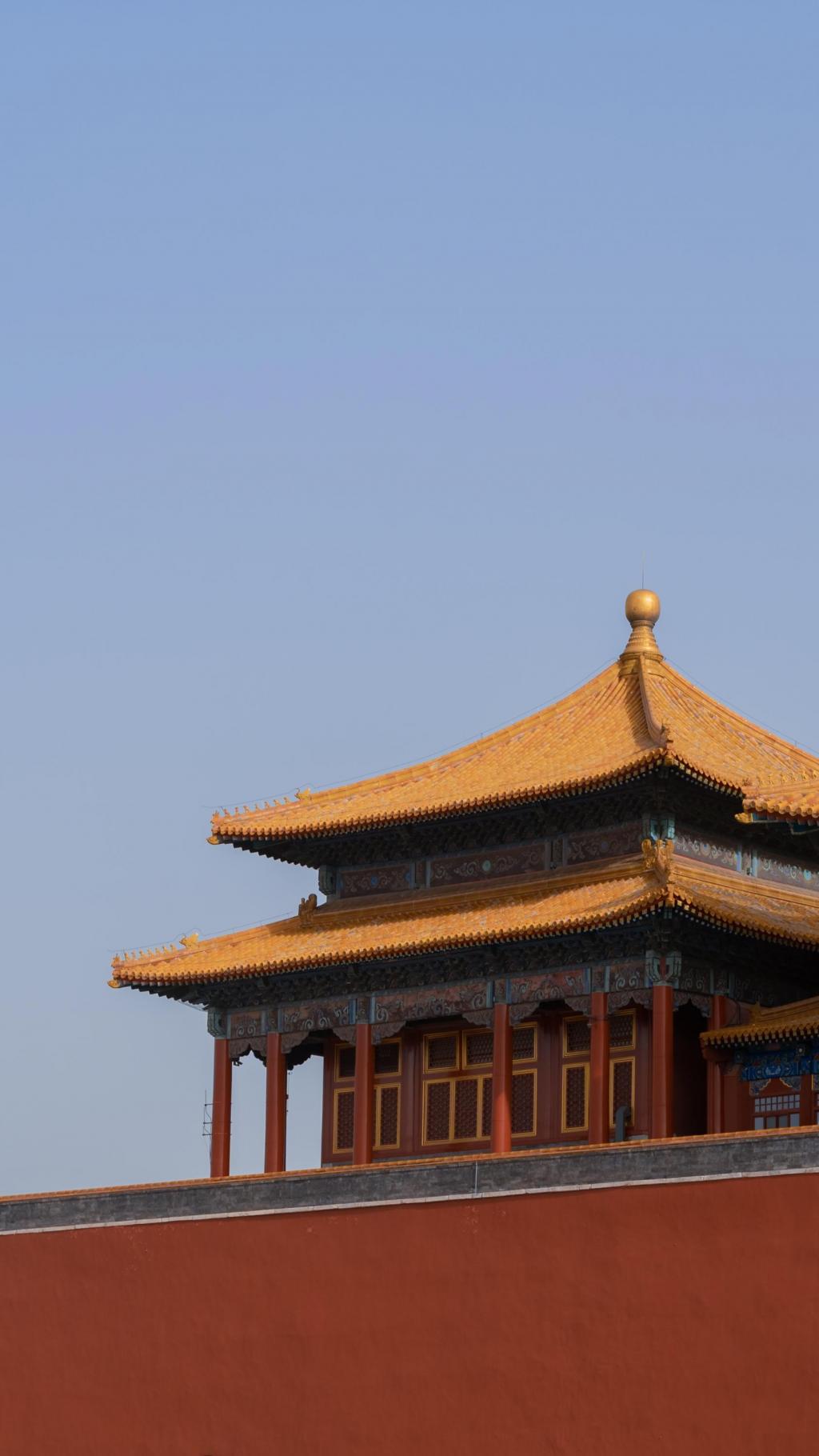 晴时故宫唯美风光