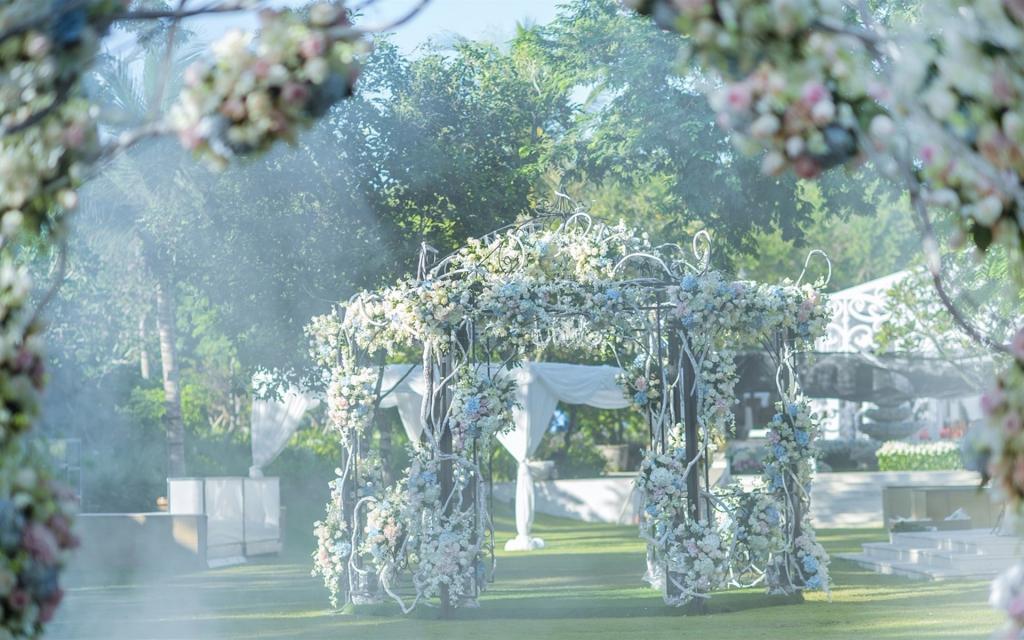 婚礼场景的布置