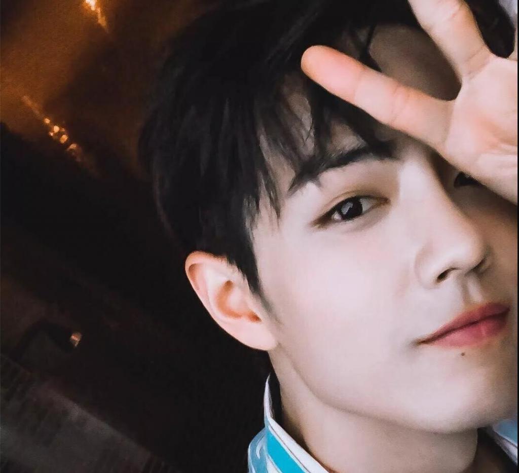 清新帅气的肖战