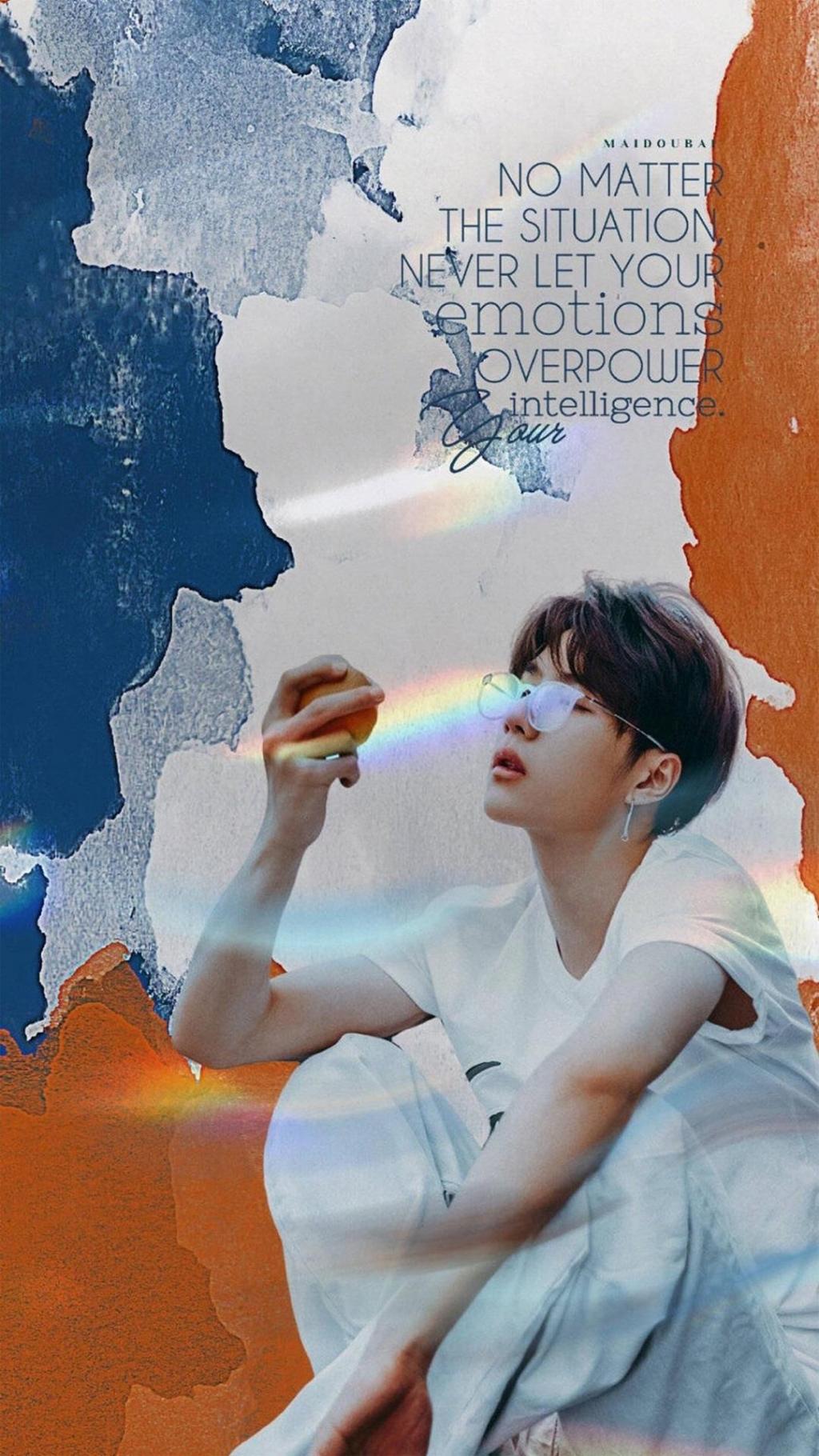 帅气男神王一博文艺时尚潮流拼贴,高清图片,手机锁屏桌面-壁纸族