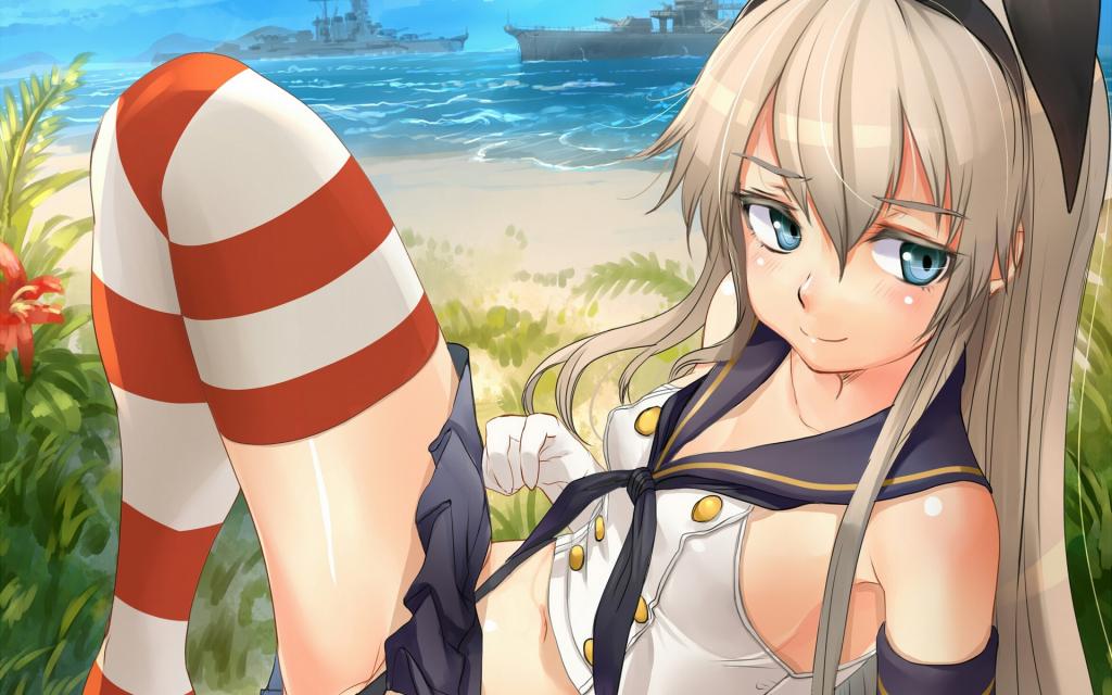 动漫萌娘岛风酱